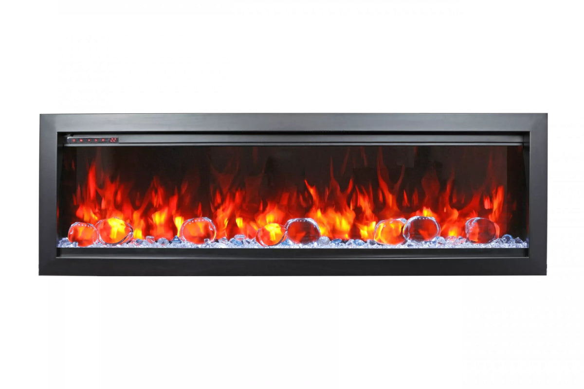 Amantii Symmetry Bespoke Electric Built In Fireplace - Eternal Flame Outdoors