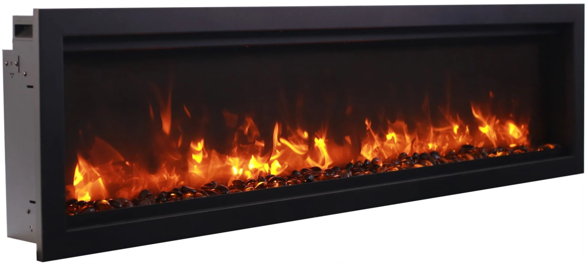Amantii Symmetry Smart Electric Built In Fireplace - Eternal Flame Outdoors