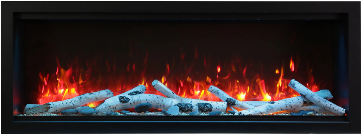 Amantii Symmetry Xtra Tall Smart Electric Fireplace - Eternal Flame Outdoors