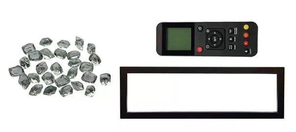 Amantii Traditional Xtraslim Smart Electric Fireplace - Eternal Flame Outdoors