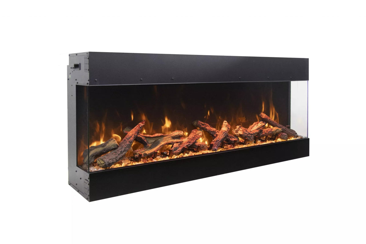 Amantii Tru View Bespoke 3 Sided Electric Fireplace - Eternal Flame Outdoors