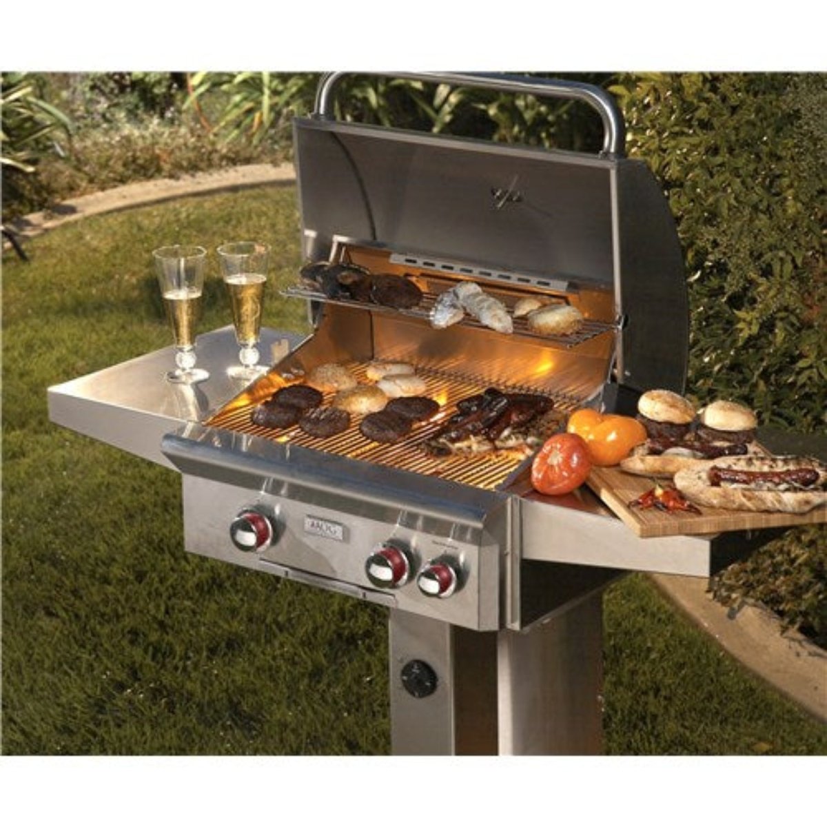 American Outdoor Grill in Ground Post Grill - Eternal Flame Outdoors