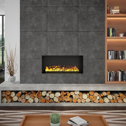 Dimplex 40" Opti - myst Pro 1000 Built - In Firebox Only - Eternal Flame Outdoors