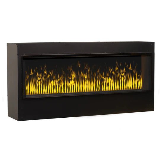 Dimplex 65" Opti - myst Pro 1500 Built in box with Heat - Eternal Flame Outdoors