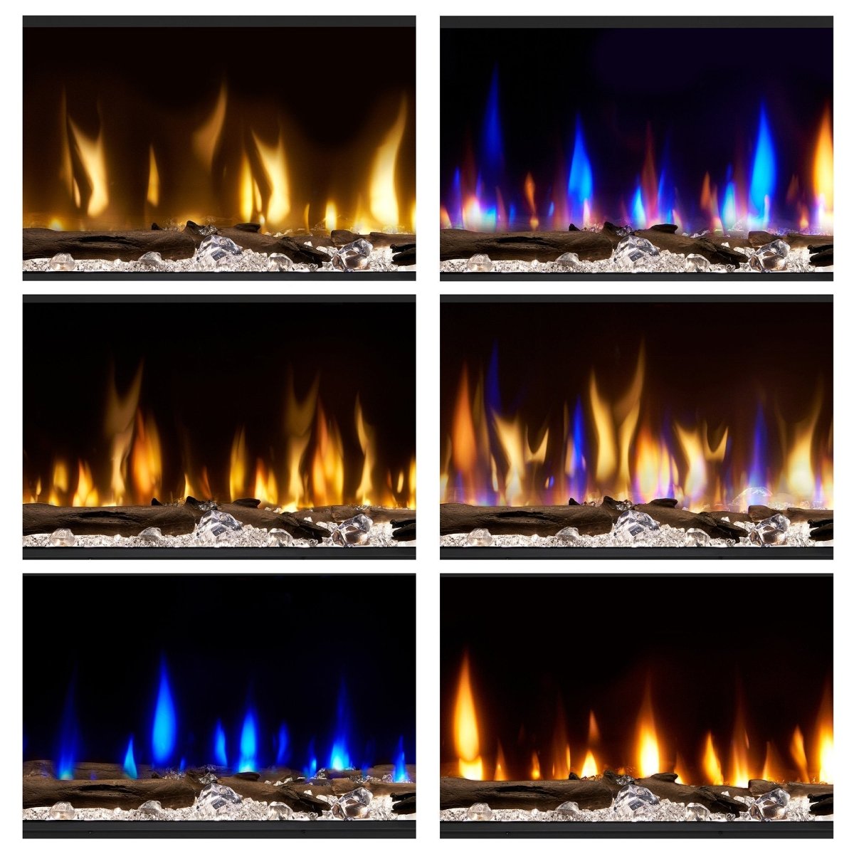 Dimplex Ignite XL Bold Deep Built - in Linear Electric Fireplace - Eternal Flame Outdoors