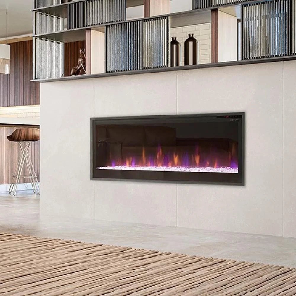 Dimplex Multi-Fire Slim Built-in Linear Electric Fireplace - Eternal Flame Outdoors