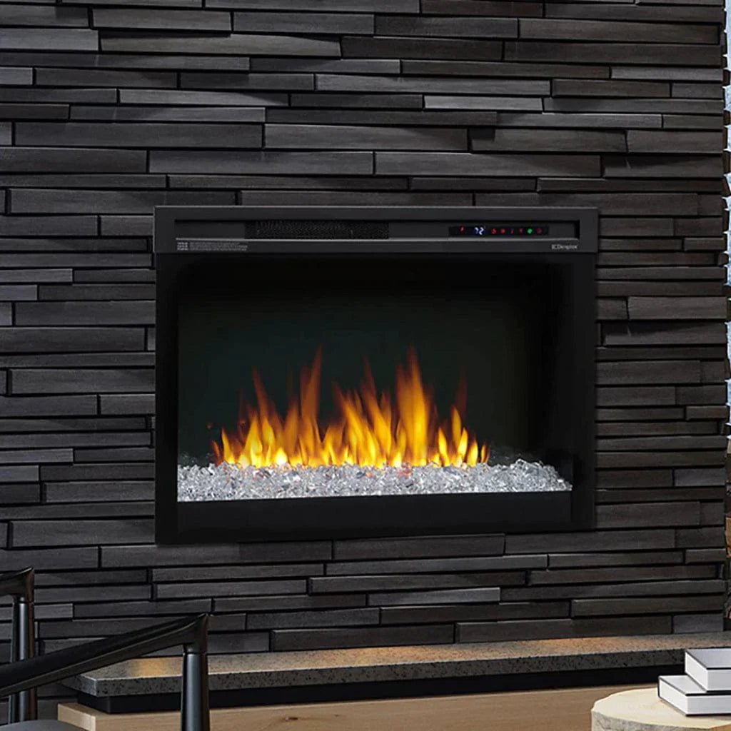 Dimplex Multi - Fire XHD Plug - In Electric Firebox With Acrylic Ember Media Bed - Eternal Flame Outdoors