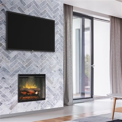 Dimplex Revillusion 24" Deluxe Built - In Firebox - Eternal Flame Outdoors