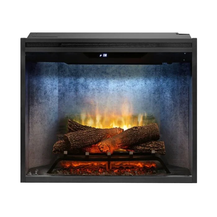 Dimplex Revillusion Built - in Firebox with Glass Pane and Plug Kit - Eternal Flame Outdoors