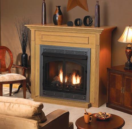 Empire Fireplace Small Mantel Cabinet - Vail 26" - Eternal Flame Outdoors
