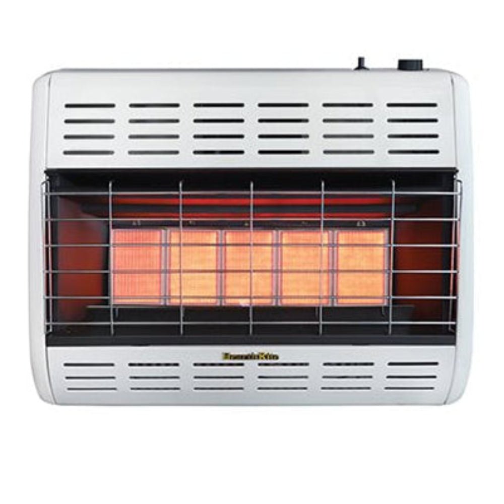 Empire HearthRite Radiant Vent - Free Natural Gas Heater - Manual Controlled - Eternal Flame Outdoors