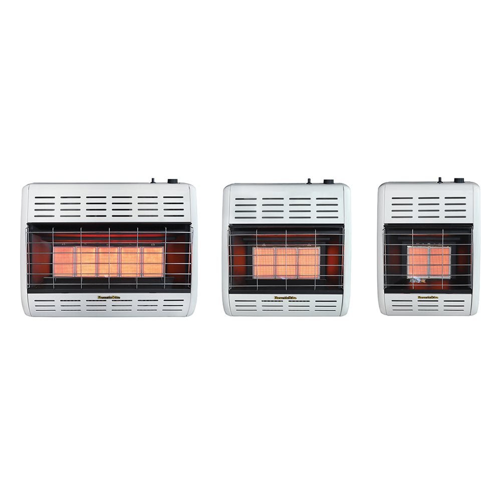 Empire HearthRite Radiant Vent - Free Natural Gas Heater - Manual Controlled - Eternal Flame Outdoors