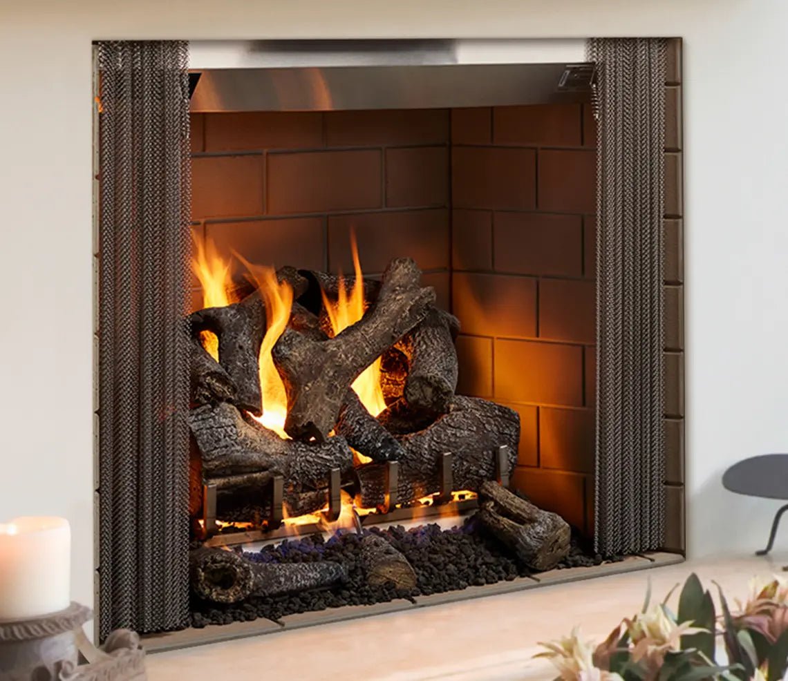 Majestic 42" Castlewood Outdoor Wood Fireplace - Eternal Flame Outdoors