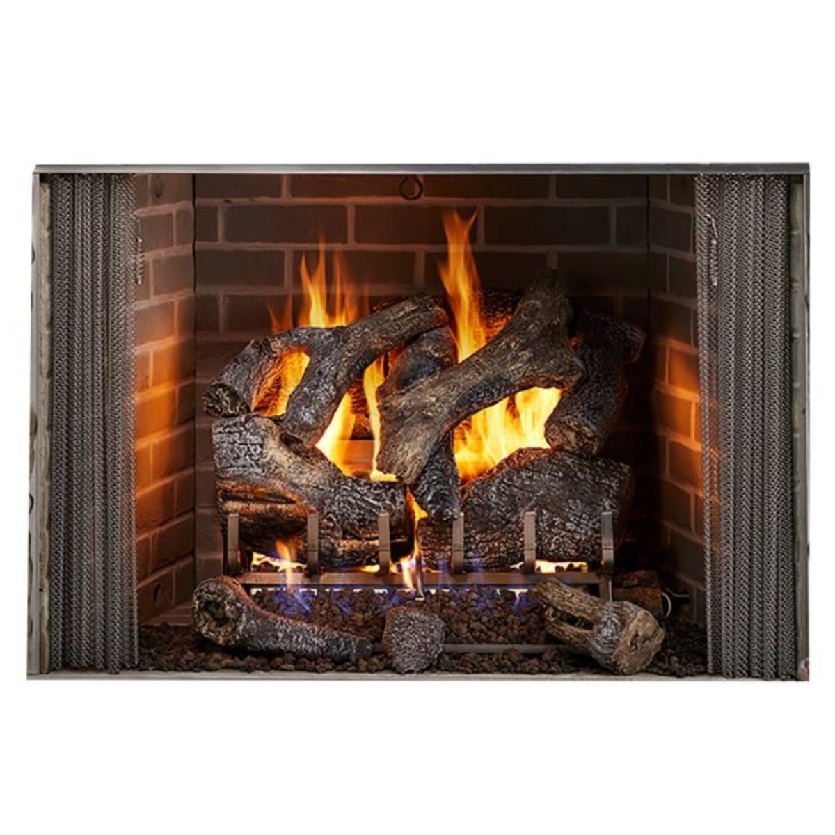 Majestic 42" Cottagewood Outdoor Wood Fireplace - Eternal Flame Outdoors