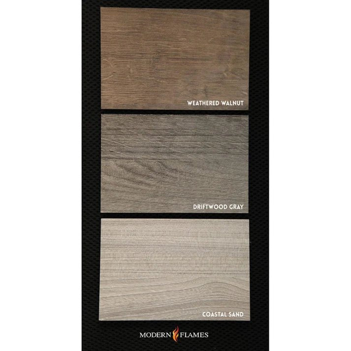 Modern Flame Allwood Media Wall System for 60" Spectrum Slimline Fireplace - Eternal Flame Outdoors