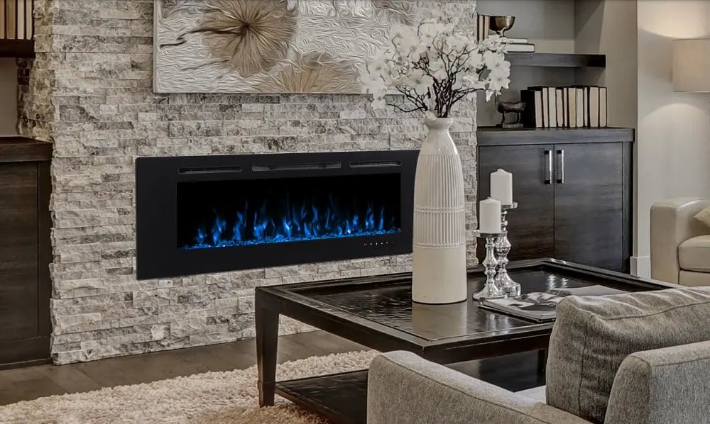 Modern Flame Challenger Wall Mounted (Recessed) Fireplace - Eternal Flame Outdoors