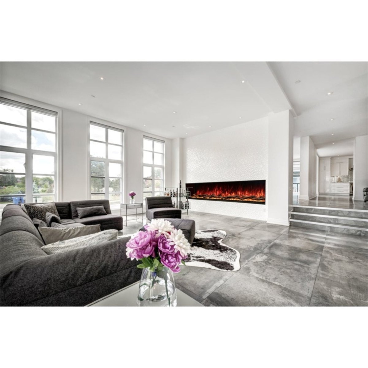Modern Flame Landscape Pro Multi Electric Fireplace - Eternal Flame Outdoors