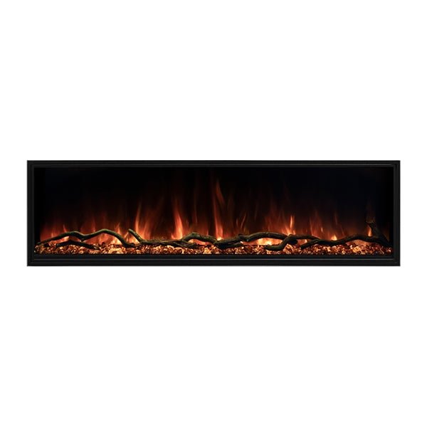 Modern Flame Landscape Pro Slim Built In Electric Fireplace - Eternal Flame Outdoors