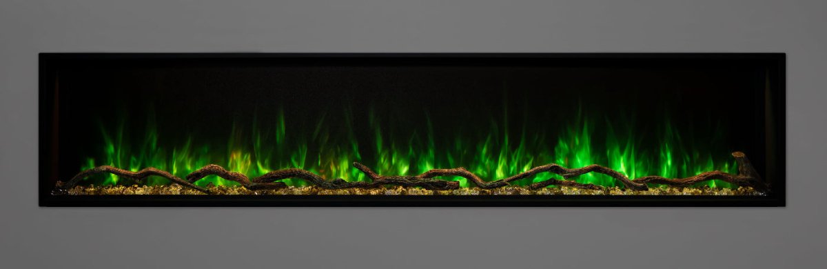 Modern Flame Landscape Pro Slim Built In Electric Fireplace - Eternal Flame Outdoors