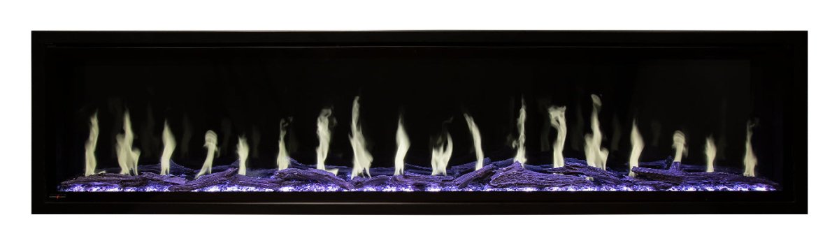 Modern Flame Orion Slim (Heliovision) Recessed Electric Fireplace - Eternal Flame Outdoors
