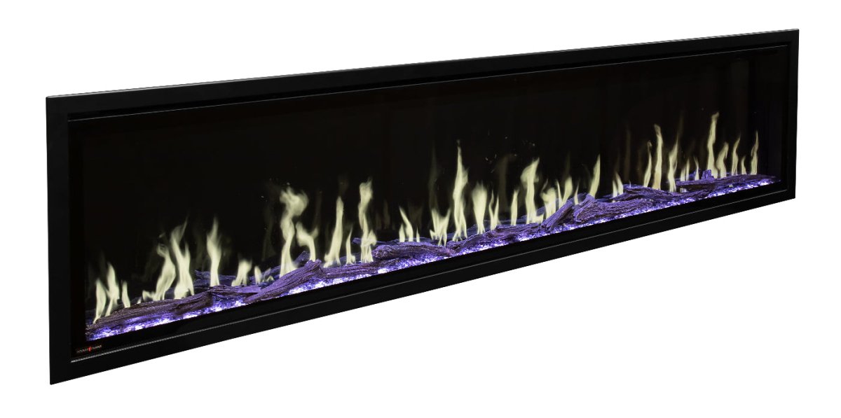 Modern Flame Orion Slim (Heliovision) Recessed Electric Fireplace - Eternal Flame Outdoors