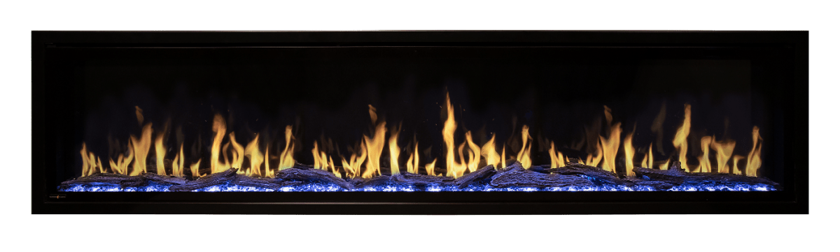 Modern Flame Orion Slim (Heliovision) Recessed Electric Fireplace - Eternal Flame Outdoors