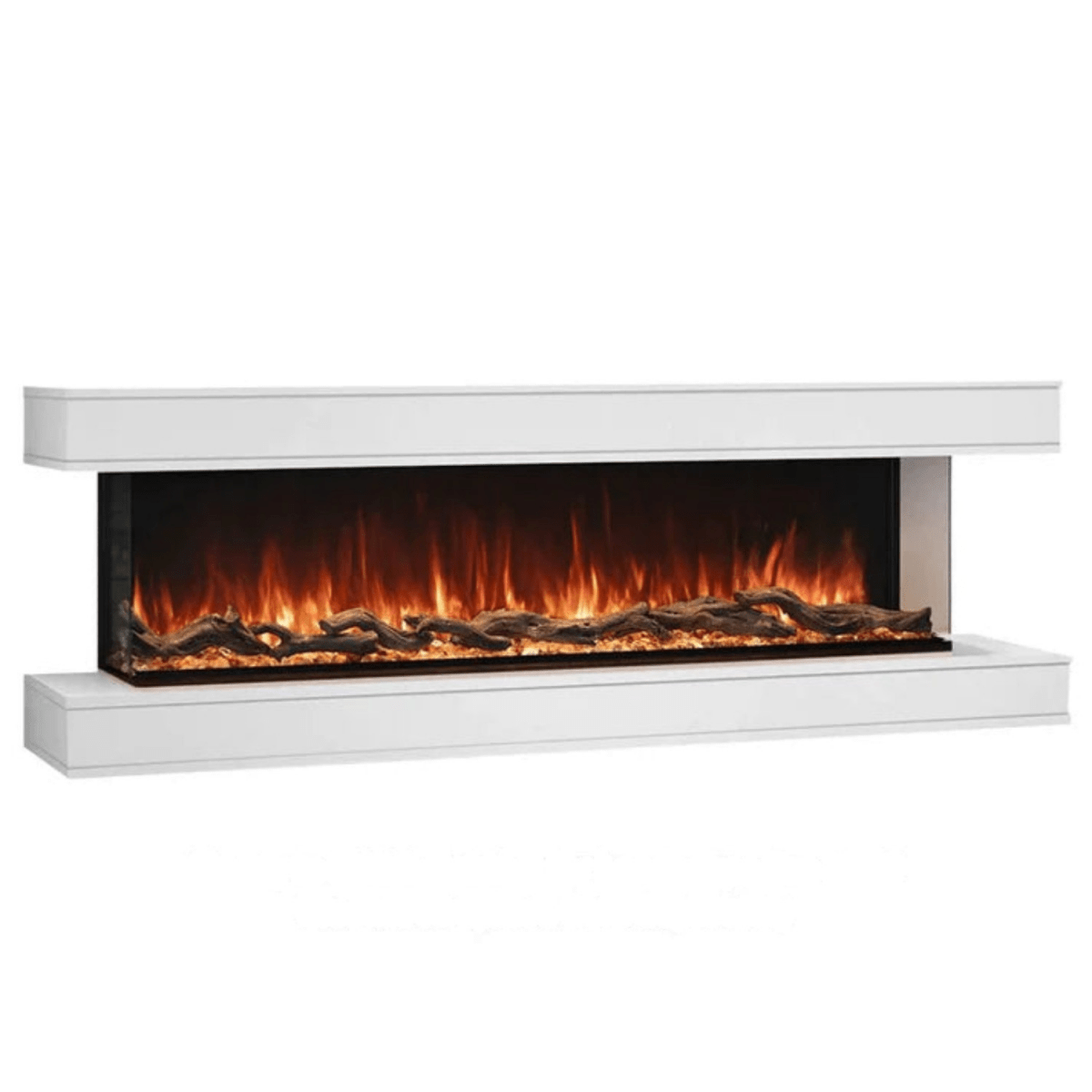 Modern Flame Studio Suite Floating Mantel Set for Orion Multi - Eternal Flame Outdoors
