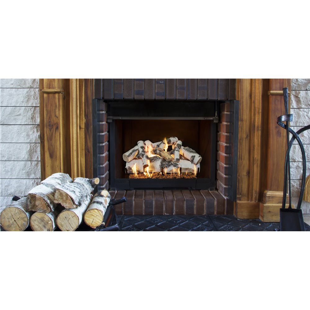 Quaking Aspen Vented Gas Logs – 18"–60" - Eternal Flame Outdoors