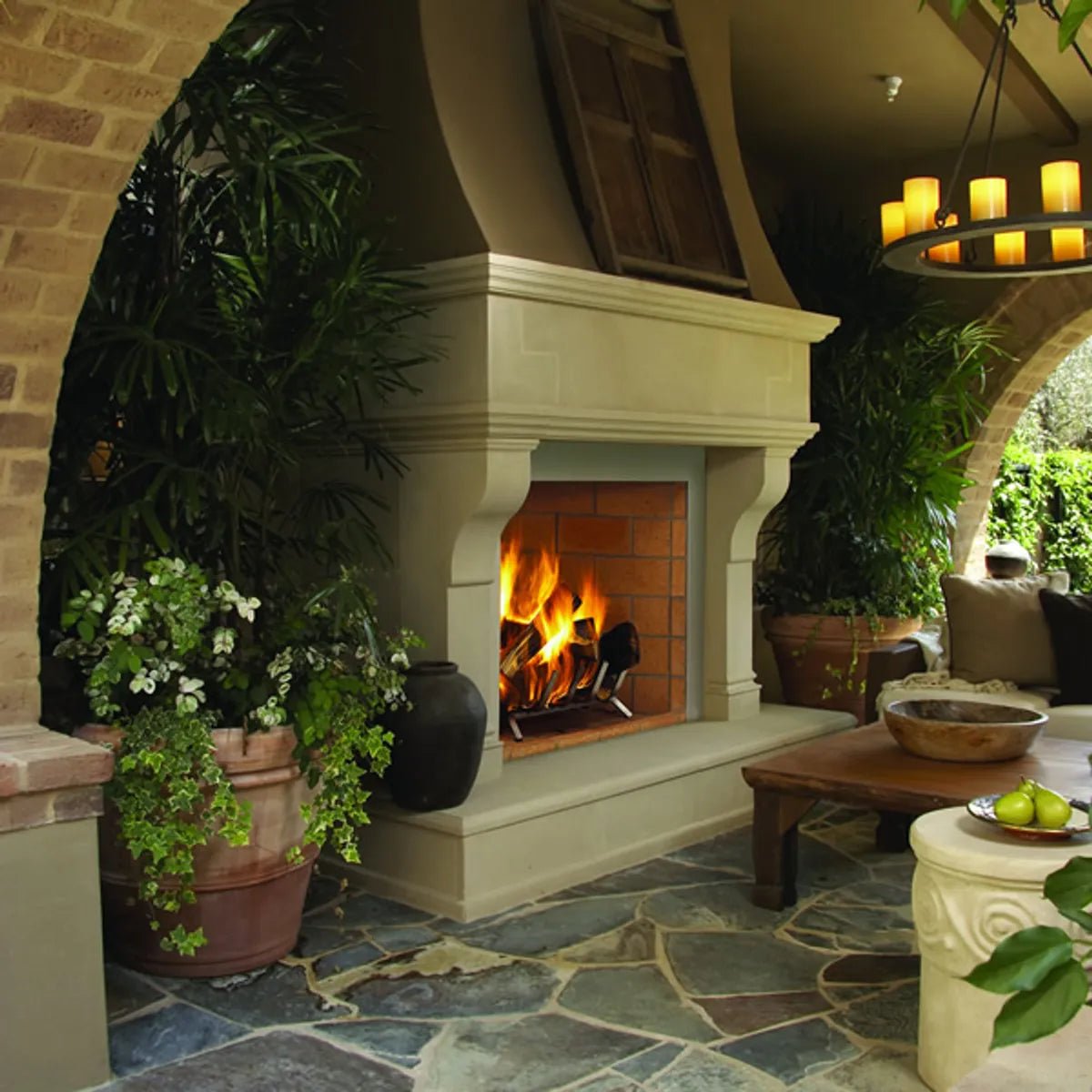 Superior Paneled Wood Fireplace WRE6000 Series - Eternal Flame Outdoors