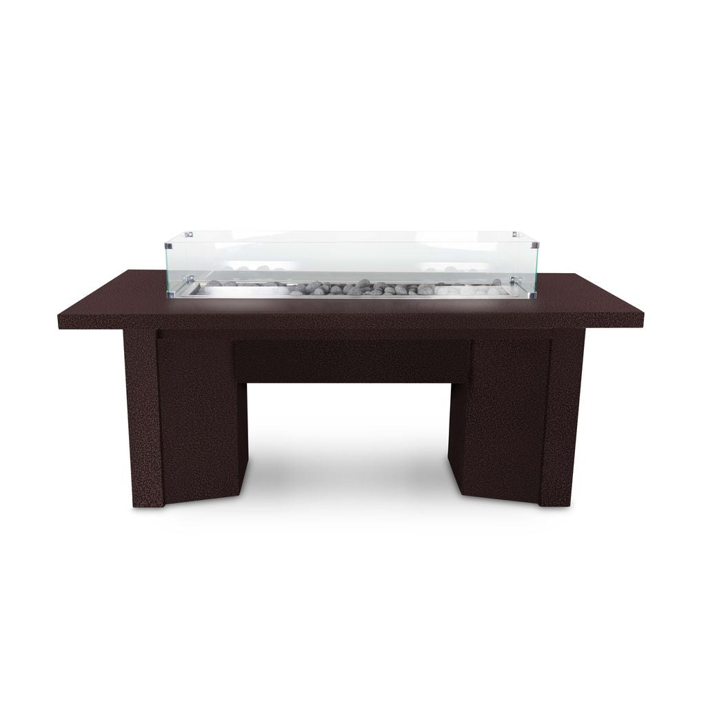The Outdoor Plus Alameda Fire Table Powder Coat Top and Base (Table only) - Eternal Flame Outdoors