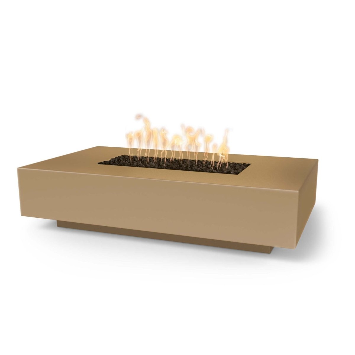 The Outdoor Plus Cabo Linear Fire Pit - GFRC Concrete - 56" - Eternal Flame Outdoors