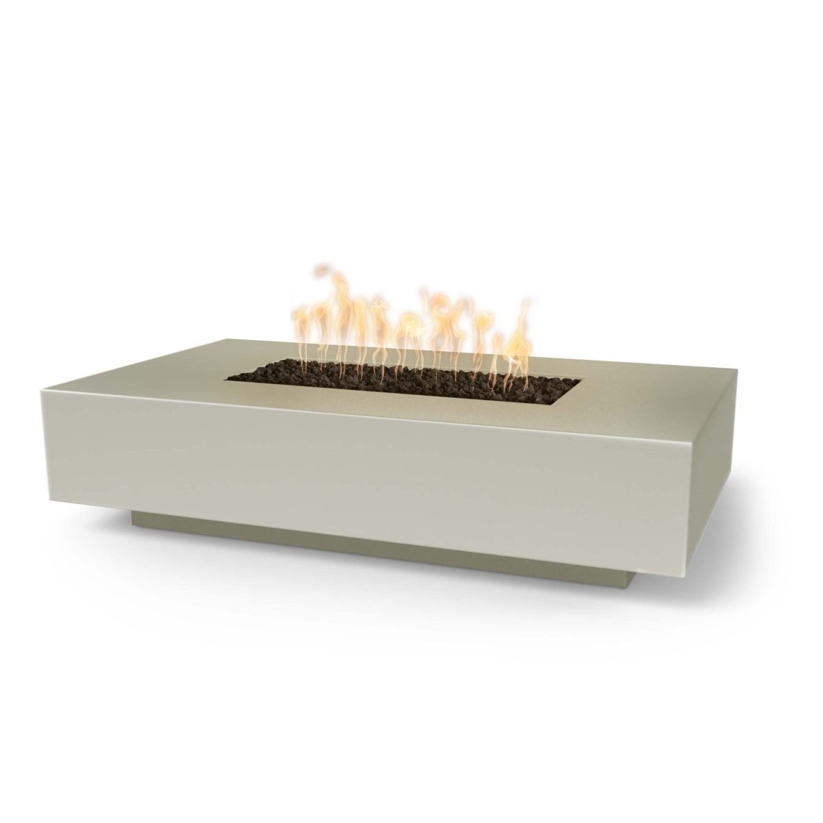 The Outdoor Plus Cabo Linear Fire Pit - GFRC Concrete - 66" - Eternal Flame Outdoors
