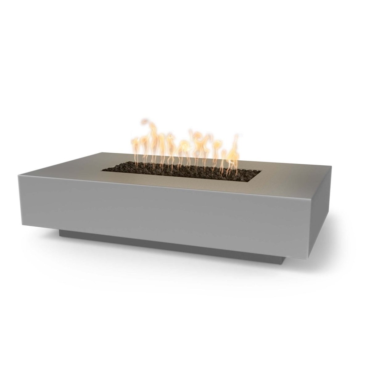 The Outdoor Plus Cabo Linear Fire Pit - GFRC Concrete - 66" - Eternal Flame Outdoors
