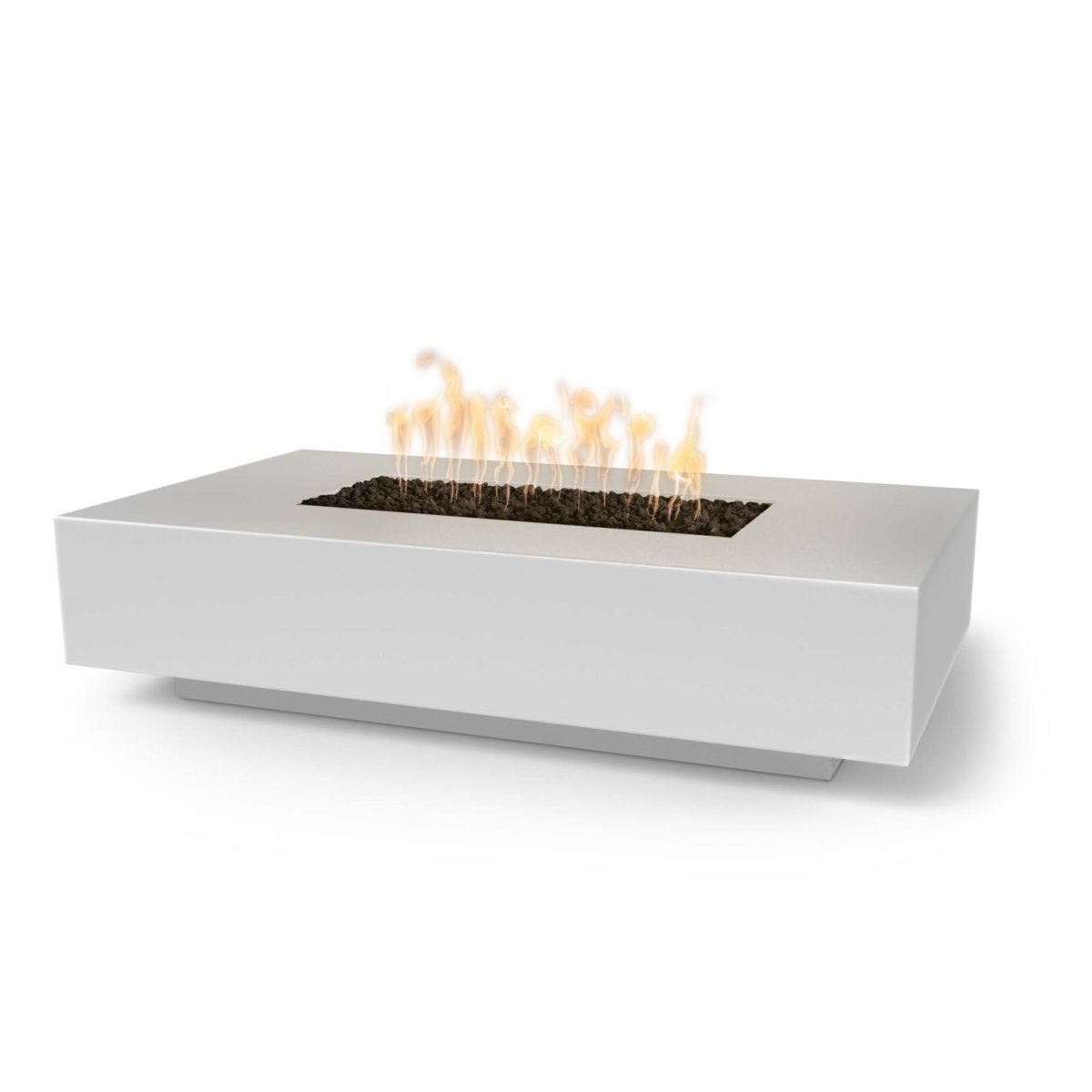 The Outdoor Plus Cabo Linear Fire Pit - GFRC Concrete - 66" - Eternal Flame Outdoors