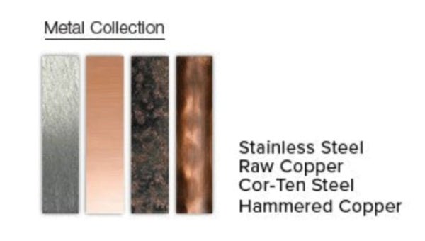 The Outdoor Plus Cabo Linear Fire Pit - Metal Collection - 56" - Eternal Flame Outdoors