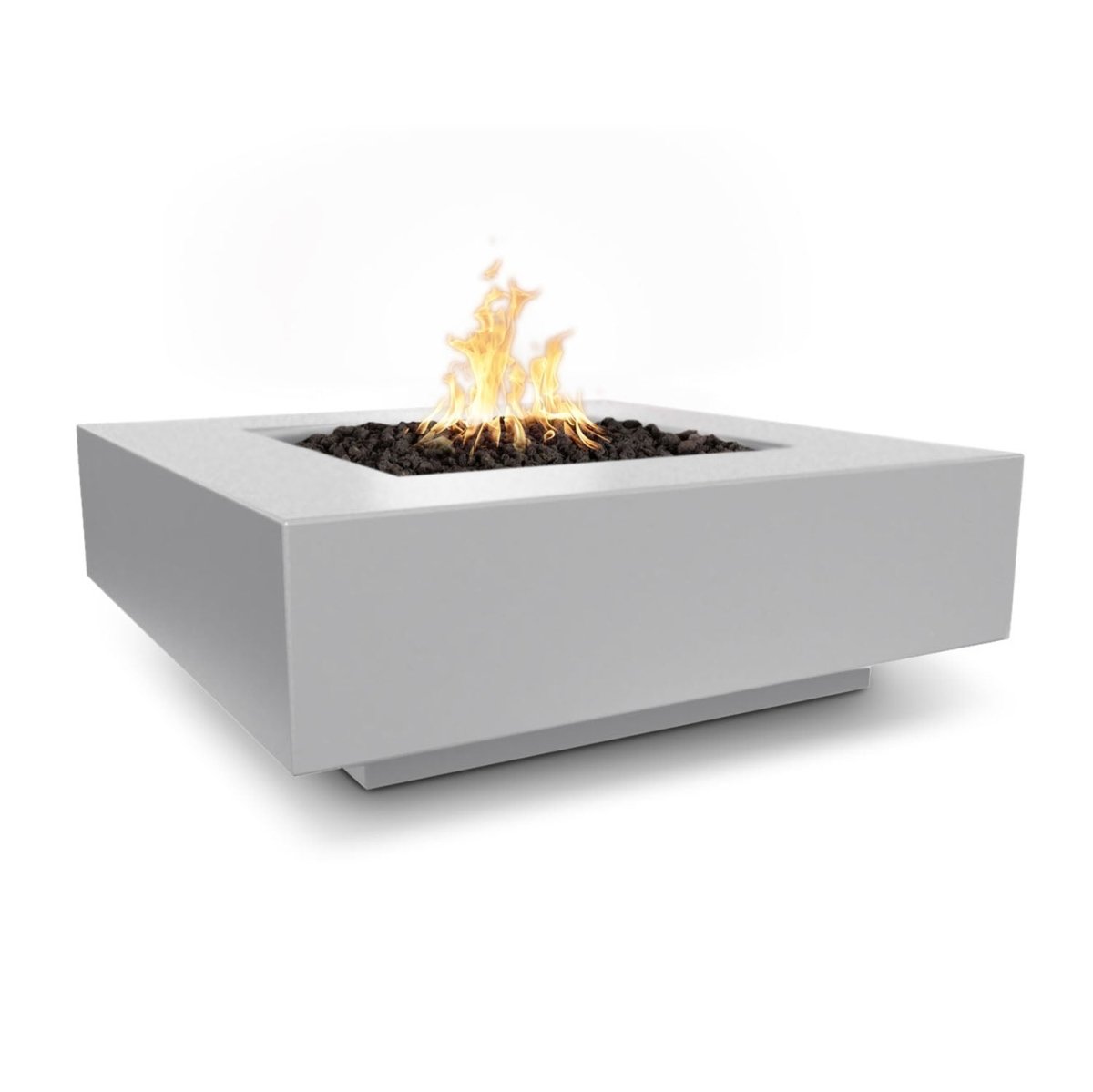 The Outdoor Plus Cabo Square Fire Pit - GFRC Concrete - 48" - Eternal Flame Outdoors