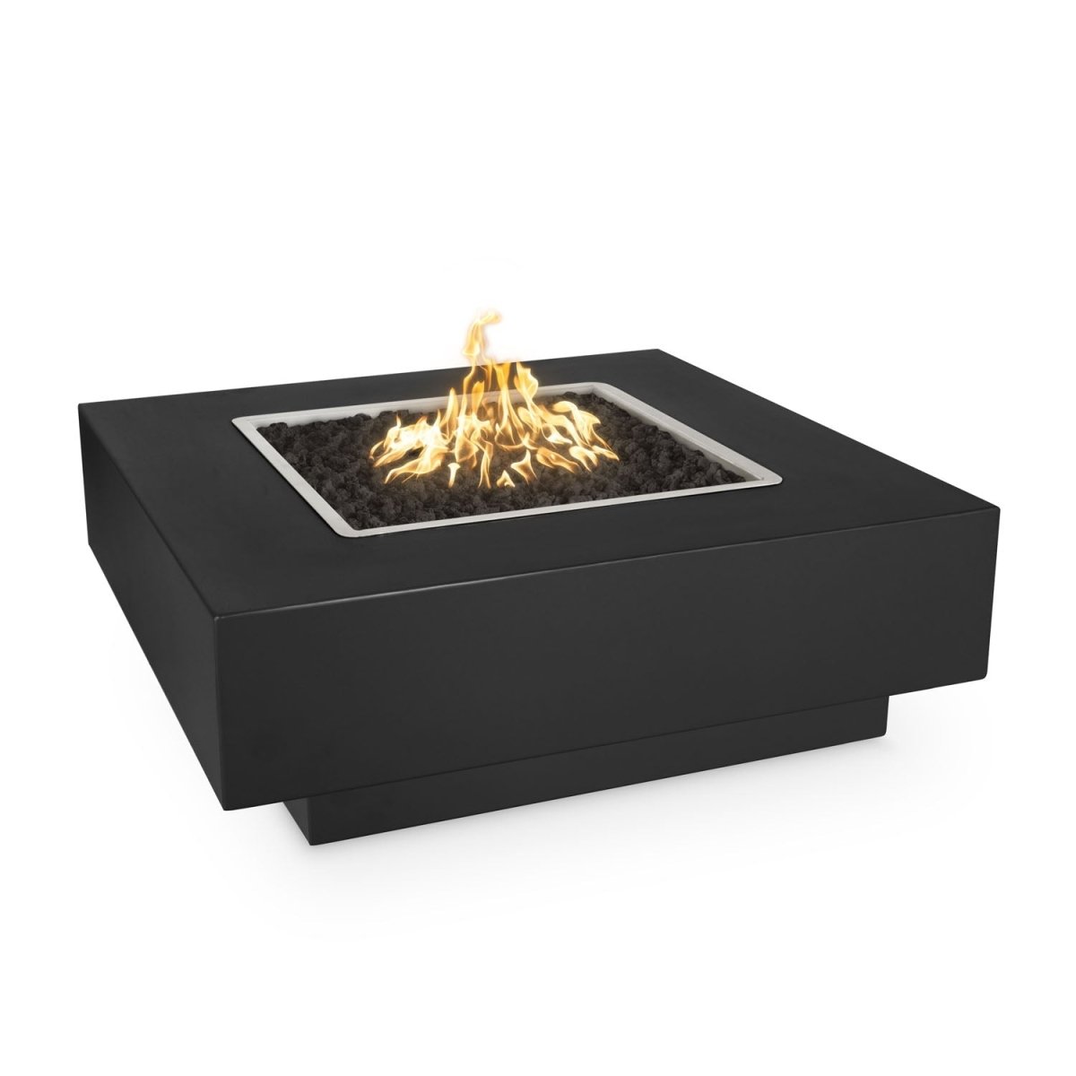 The Outdoor Plus Cabo Square Fire Pit - Powder Coat - 48" - Eternal Flame Outdoors