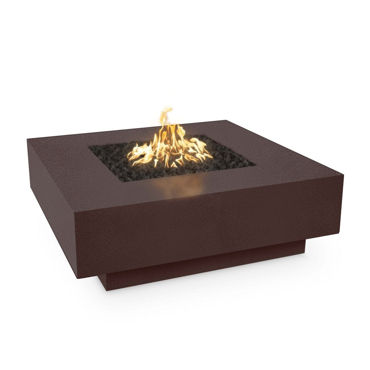 The Outdoor Plus Cabo Square Fire Pit - Powder Coat - 60" - Eternal Flame Outdoors