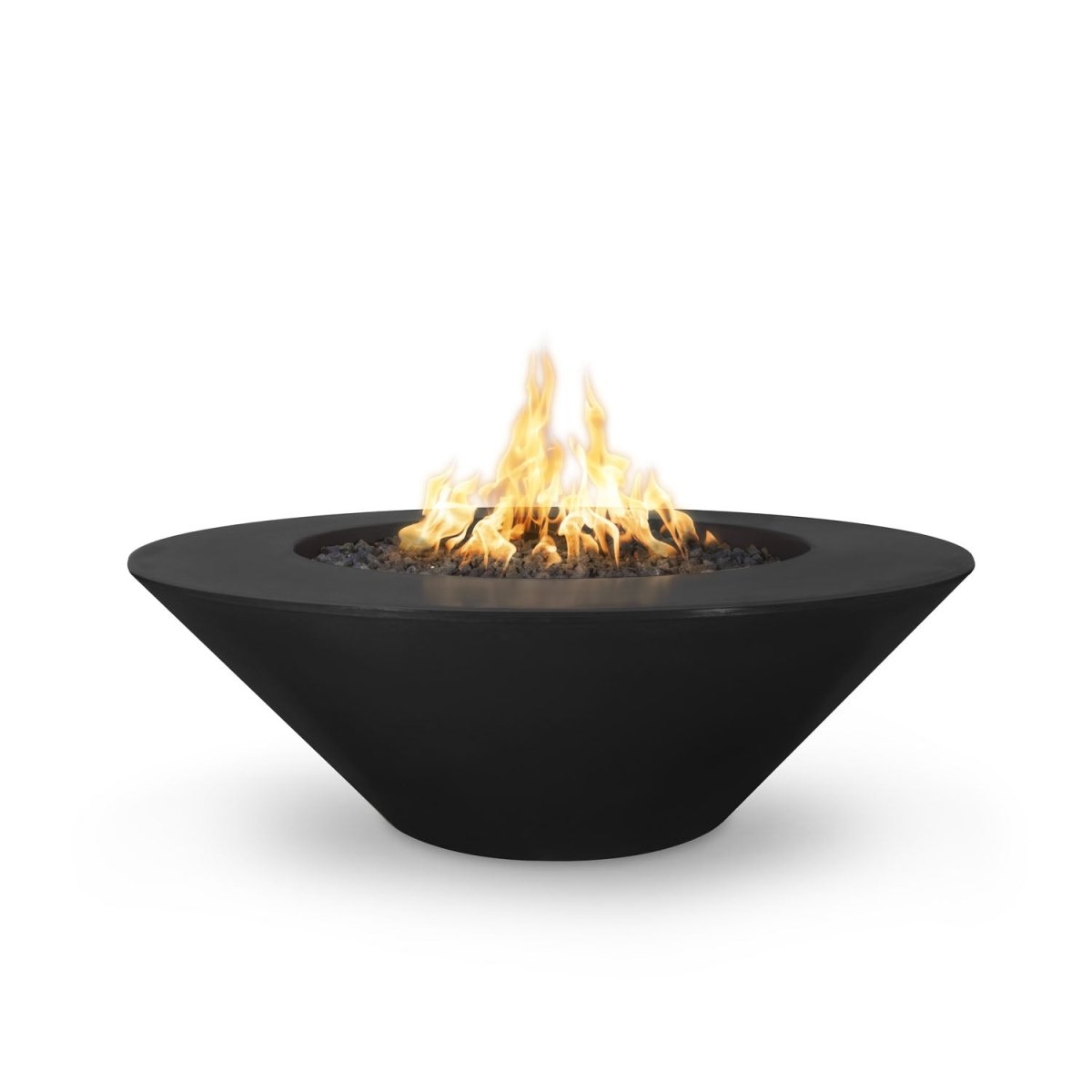 The Outdoor Plus Cazo Fire Pit Wide Ledge - Powder Coat - 48" - Eternal Flame Outdoors