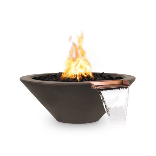 The Outdoor Plus Cazo Fire & Water Bowl - Matchlit - NG - Eternal Flame Outdoors