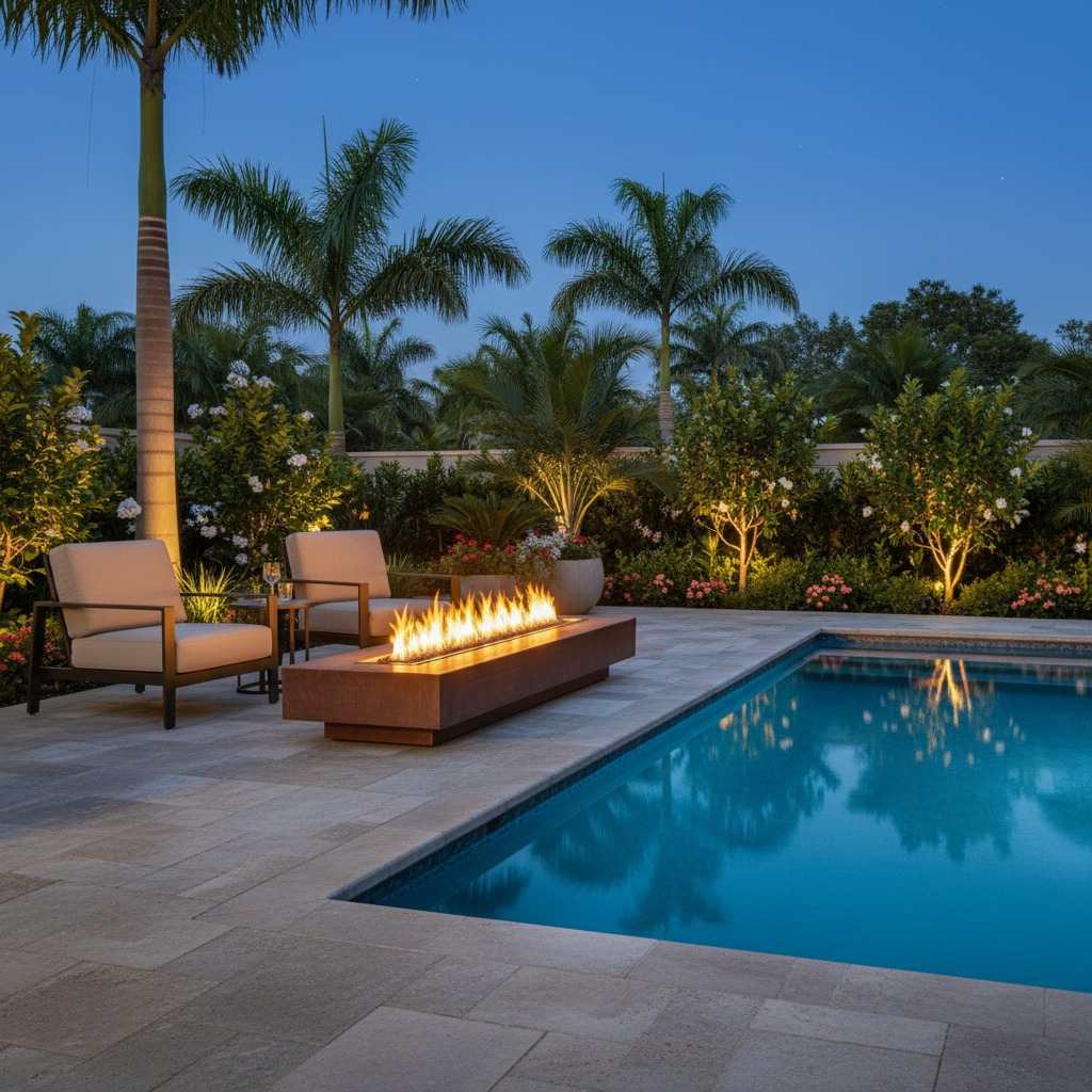 The Outdoor Plus Coronado Fire Pit - Metal Collection - 60" - Eternal Flame Outdoors