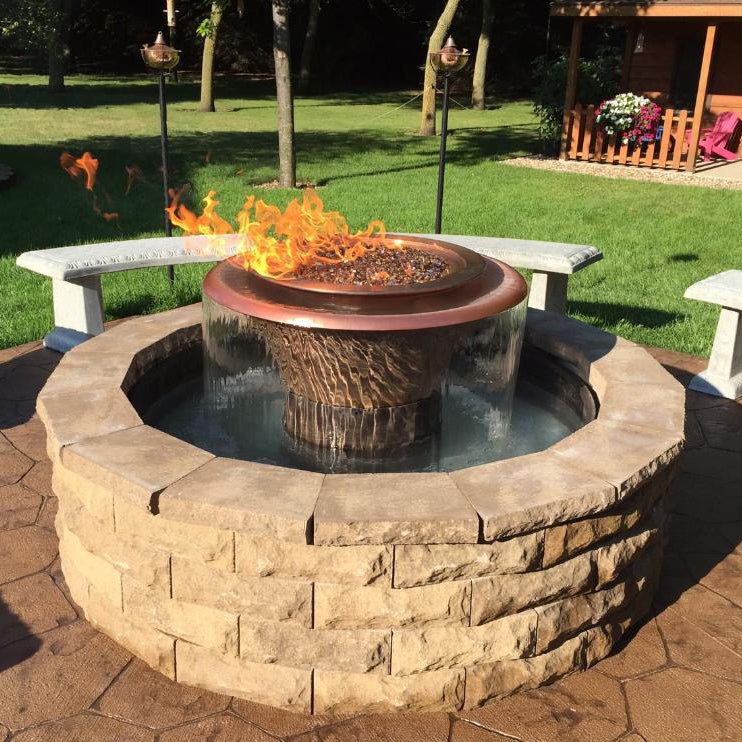 The Outdoor Plus Olympian with Cazo – 360° Spill - Eternal Flame Outdoors