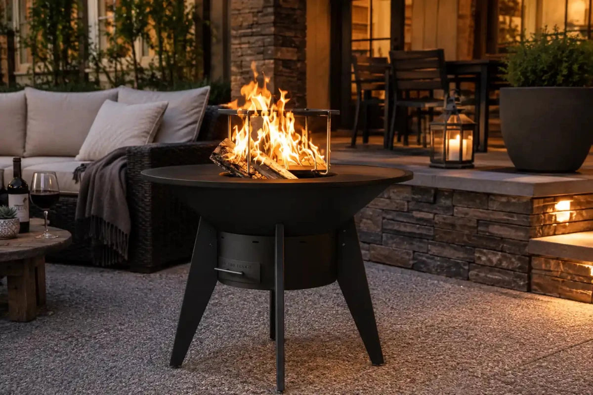 The Outdoor Plus The Mojave - Wood Burning Grill - Eternal Flame Outdoors