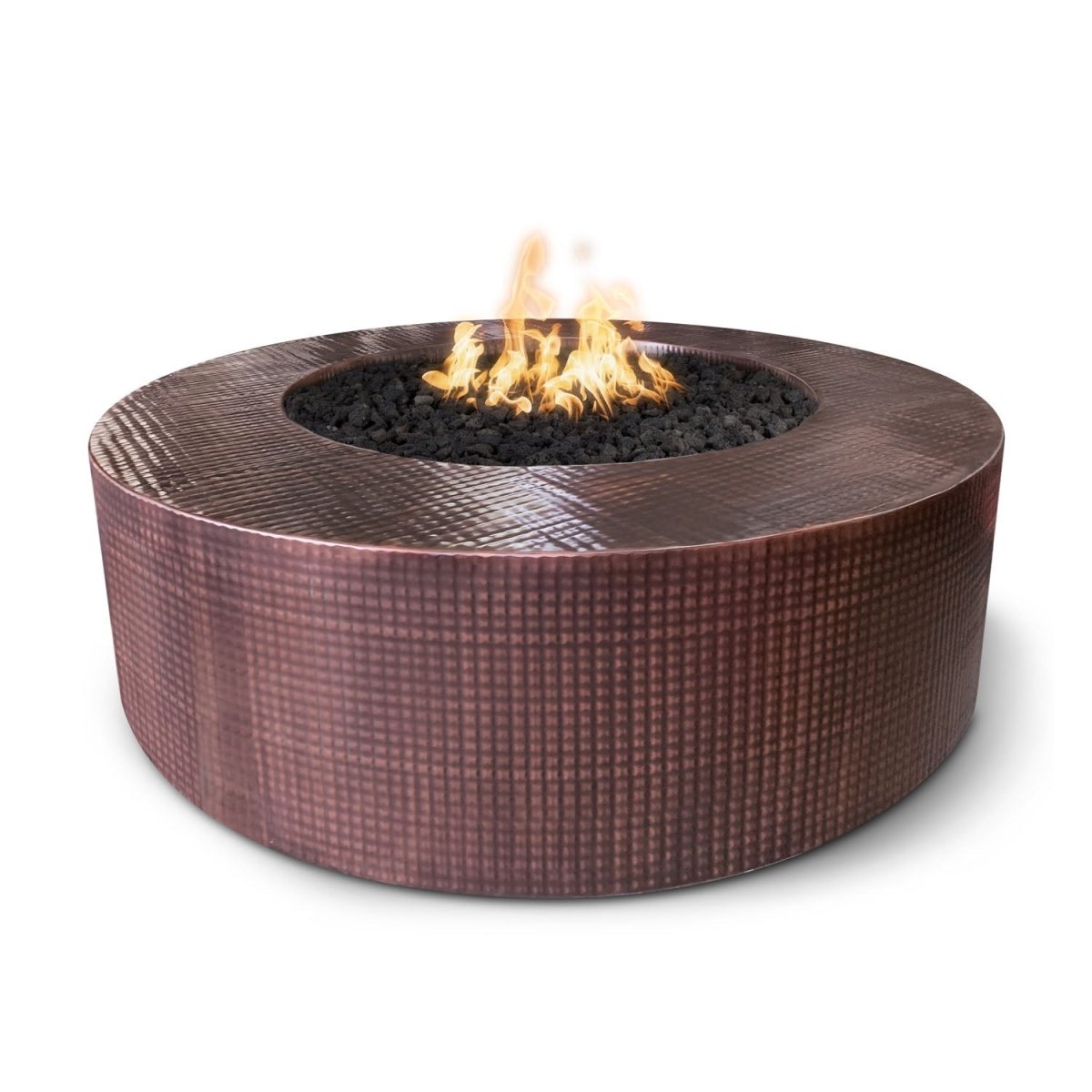 The Outdoor Plus Unity Fire Pit - Metal Collection - 24" Tall - 60" - Eternal Flame Outdoors