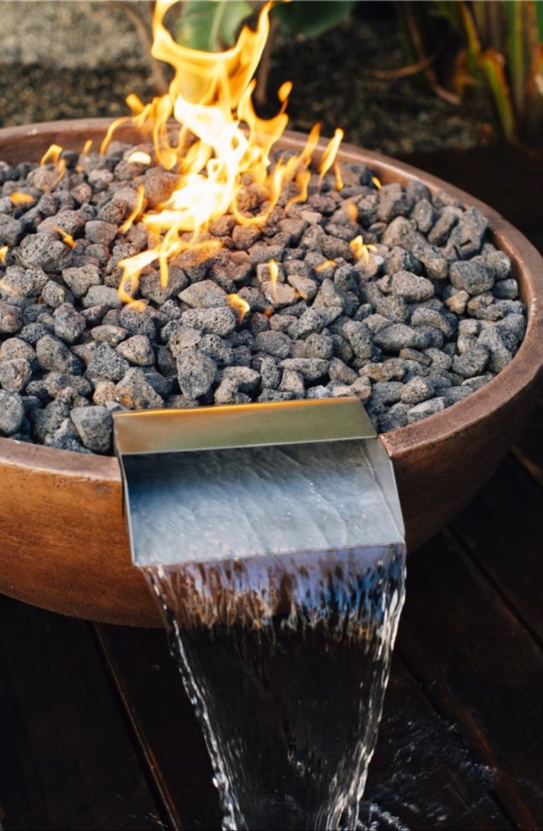 True Flame Abode Series 30€ Fire and water Bowl - Eternal Flame Outdoors