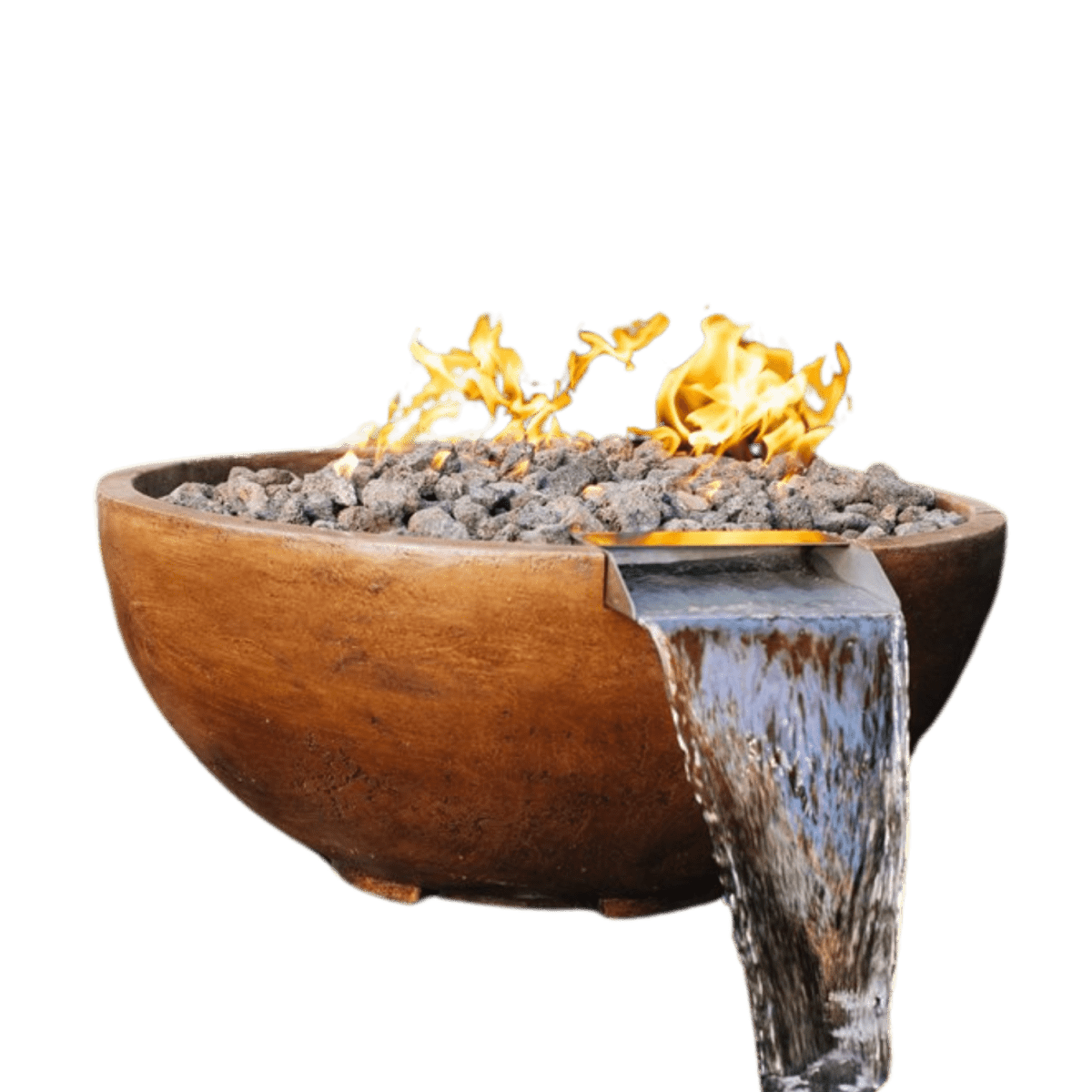 True Flame Abode Series 30€ Fire and water Bowl - Eternal Flame Outdoors