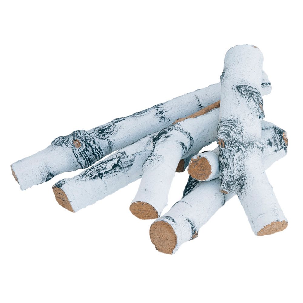 True Flame Birch Refractory Log Set - Eternal Flame Outdoors