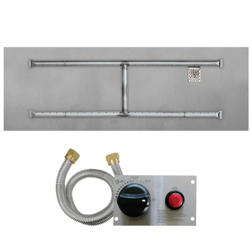 True Flame Burner System for Sanctuary 1 56" Fire Linear Table - Eternal Flame Outdoors