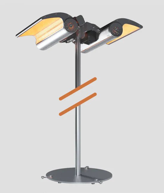 True Flame DSH Electric Infrared Heater - 240V, 2000W - Eternal Flame Outdoors