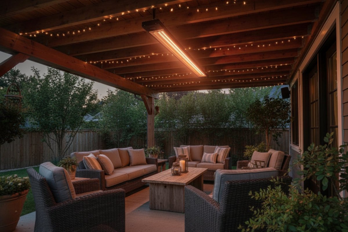 True Flame Heat strip Electric Infrared - Classic With Remote and App - Eternal Flame Outdoors
